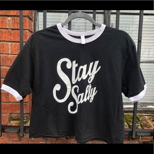 Stay salty American apparel t-shirt